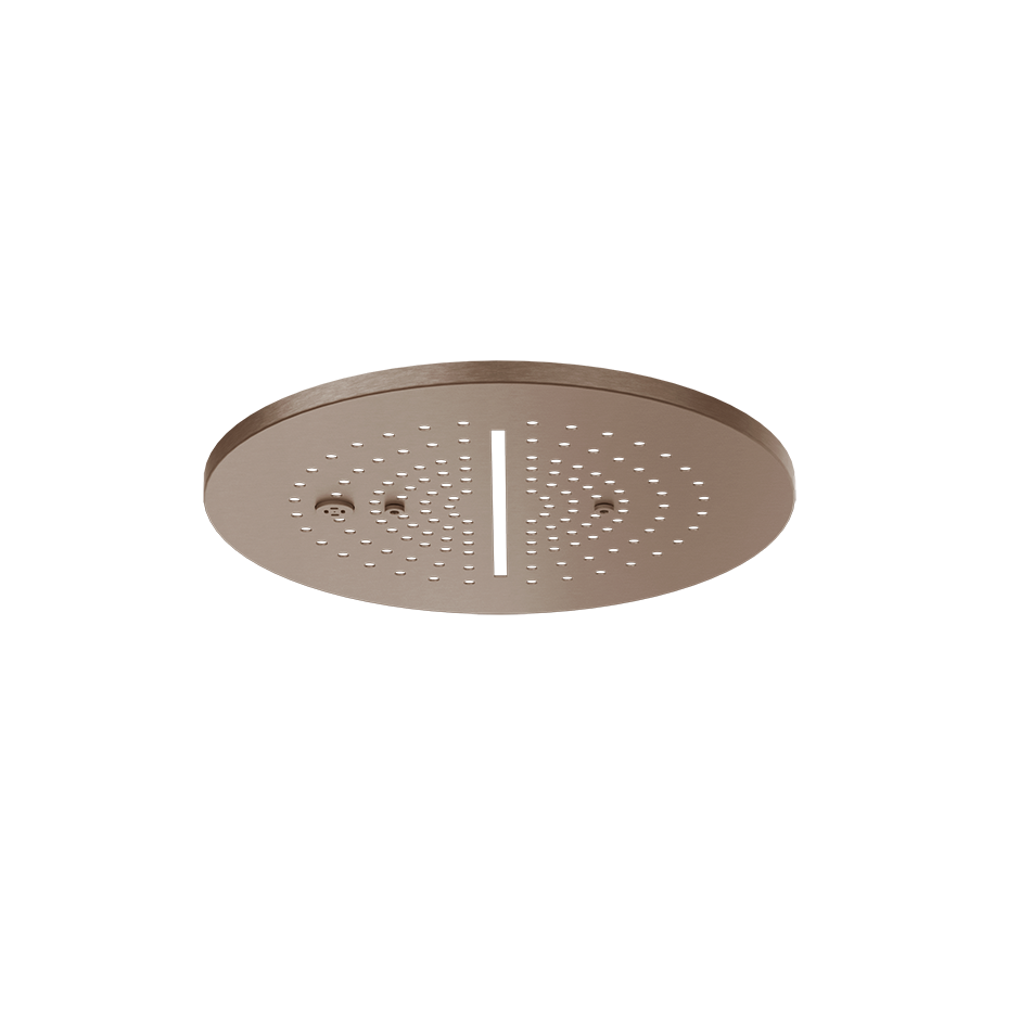 Trim for Ceiling Mount Shower System - 57873 Showers GESSI Copper Brushed PVD