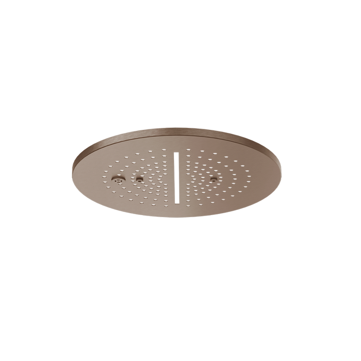 Trim for Ceiling Mount Shower System - 57873 Showers GESSI Copper Brushed PVD