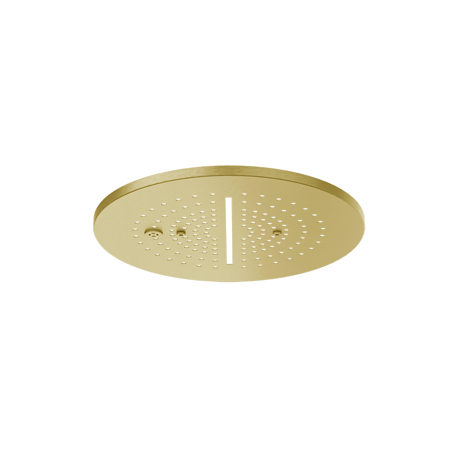 Trim for Ceiling Mount Shower System - 57873 Showers GESSI Gold Brushed PVD