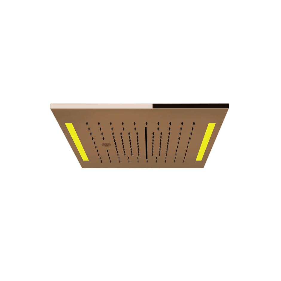 Colour Cover with Lighting System - 57876 Showers GESSI Copper PVD