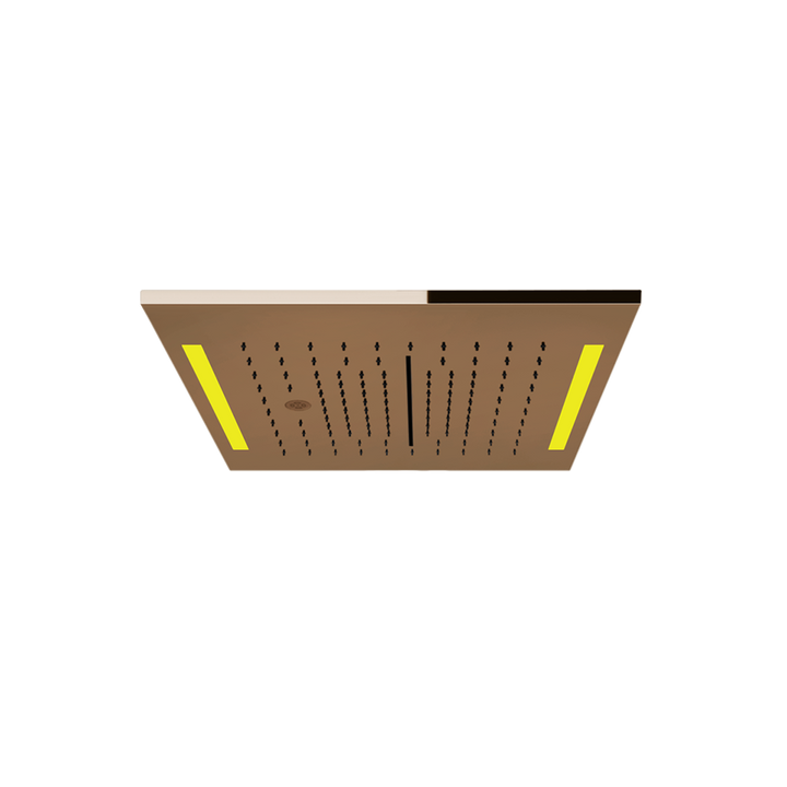 Colour Cover with Lighting System - 57876 Showers GESSI Copper PVD