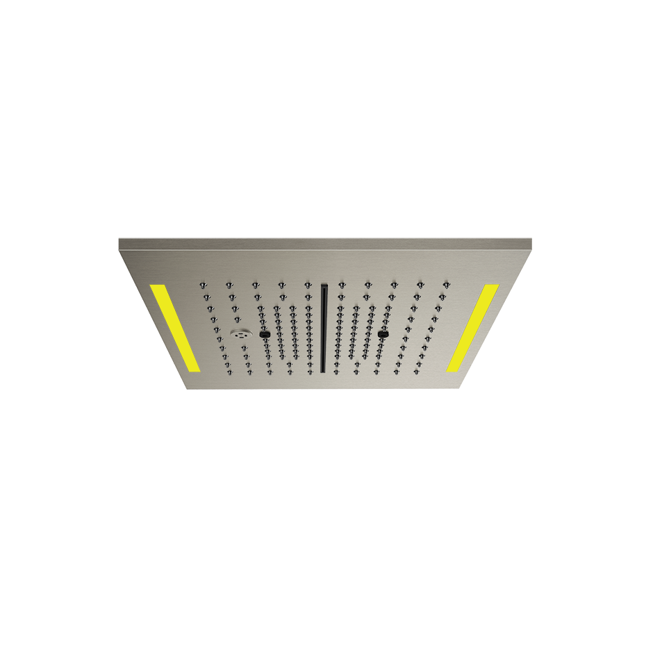 Colour Cover with Lighting System - 57876 Showers GESSI Steel Brushed