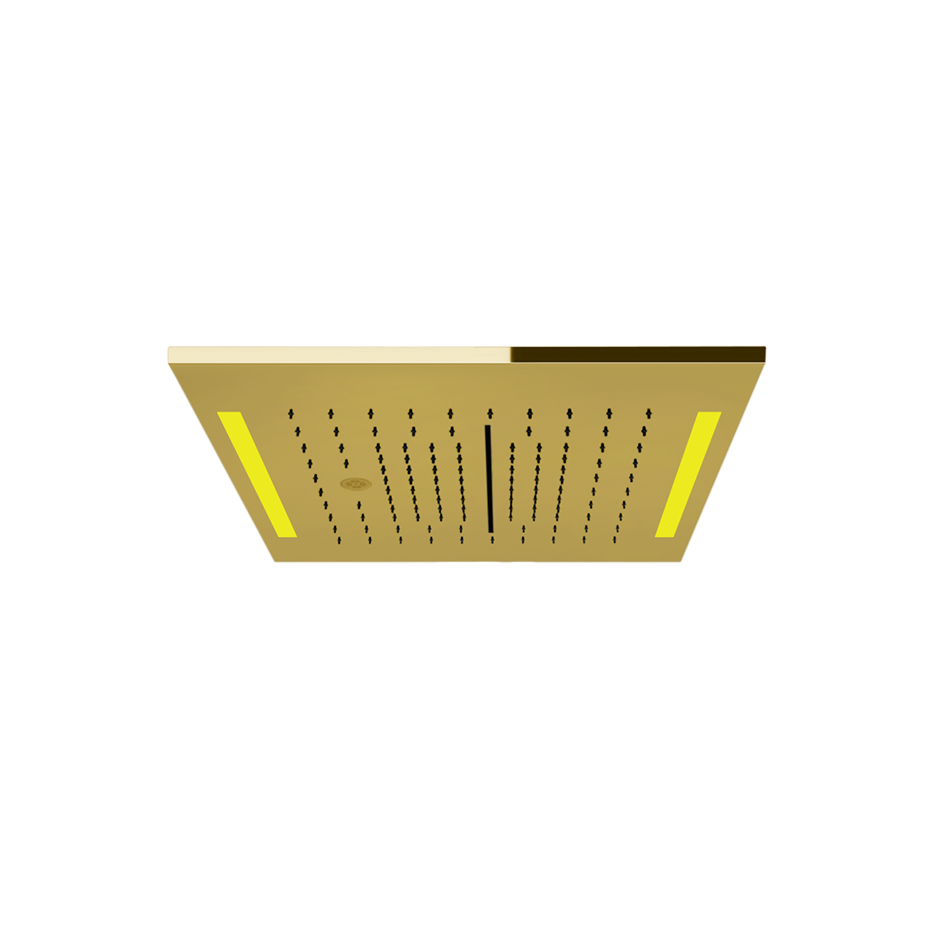 Colour Cover with Lighting System - 57876 Showers GESSI Gold PVD