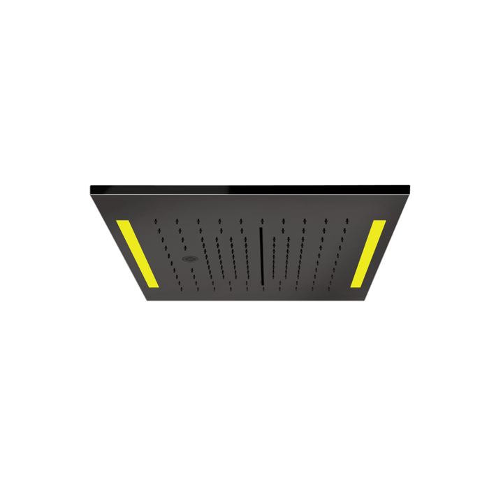 Colour Cover with Lighting System - 57876 Showers GESSI Black Metal PVD
