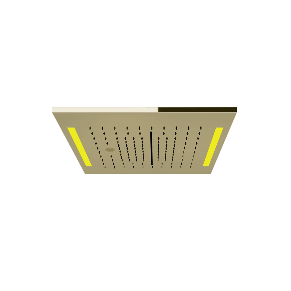 Colour Cover with Lighting System - 57876 Showers GESSI Brass PVD