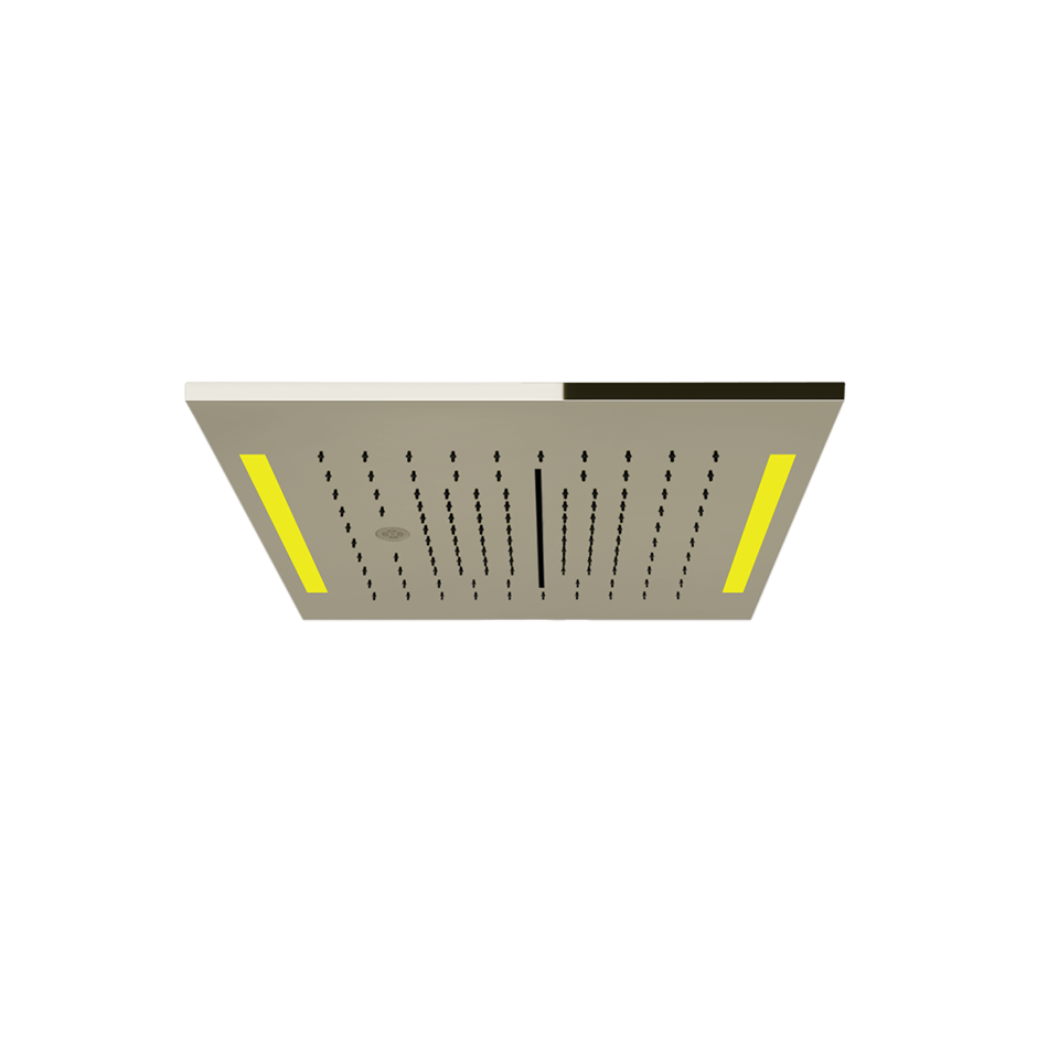 Colour Cover with Lighting System - 57876 Showers GESSI Nickel PVD