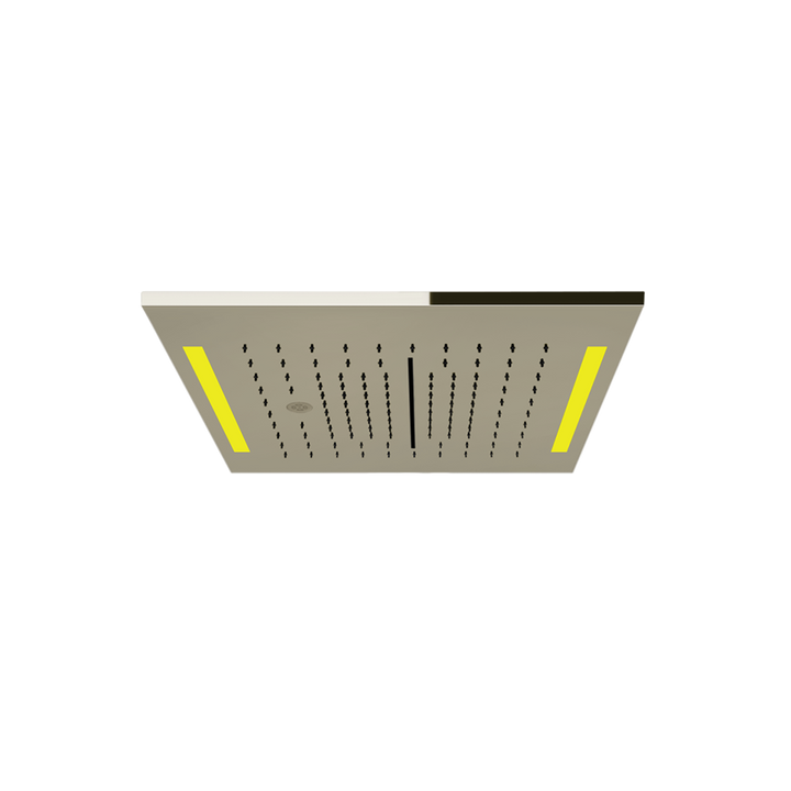 Colour Cover with Lighting System - 57876 Showers GESSI Nickel PVD