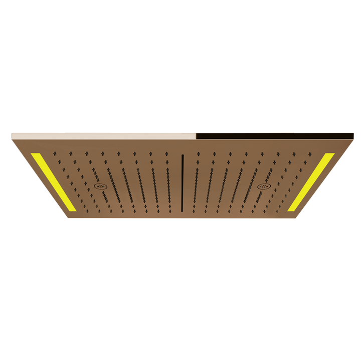 Colour Cover with Lighting System - 57882 Showers GESSI Copper PVD