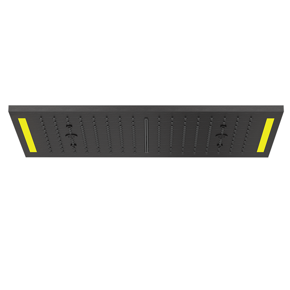 Colour Cover with Lighting System - 57882 Showers GESSI Aged Bronze