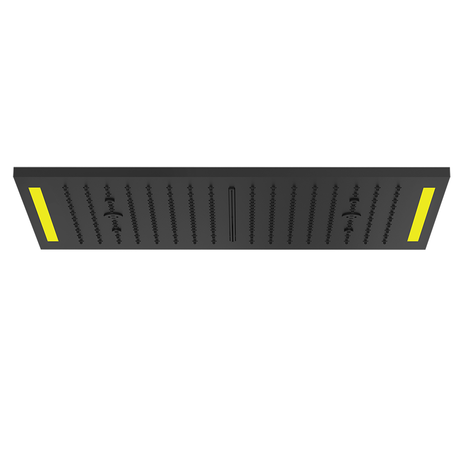 Colour Cover with Lighting System - 57882 Showers GESSI Matte Black