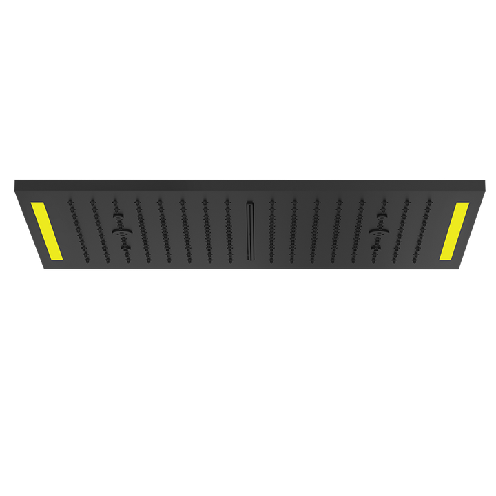 Colour Cover with Lighting System - 57882 Showers GESSI Matte Black