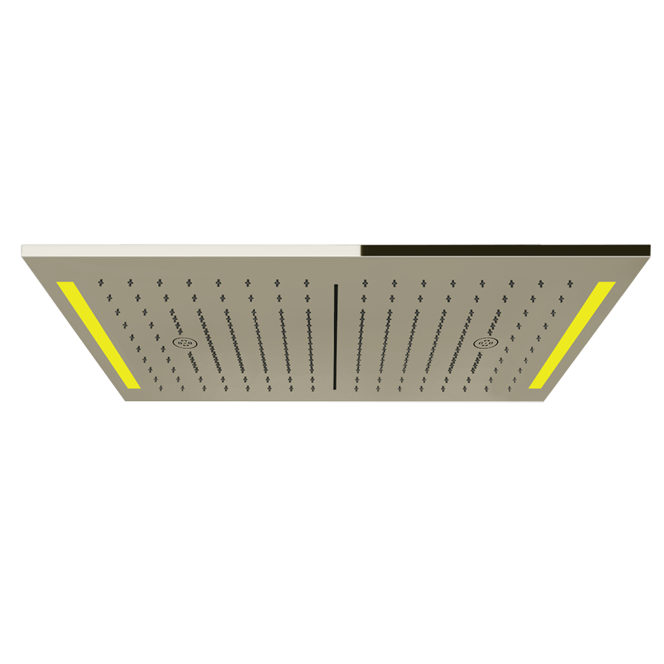 Colour Cover with Lighting System - 57882 Showers GESSI Nickel PVD