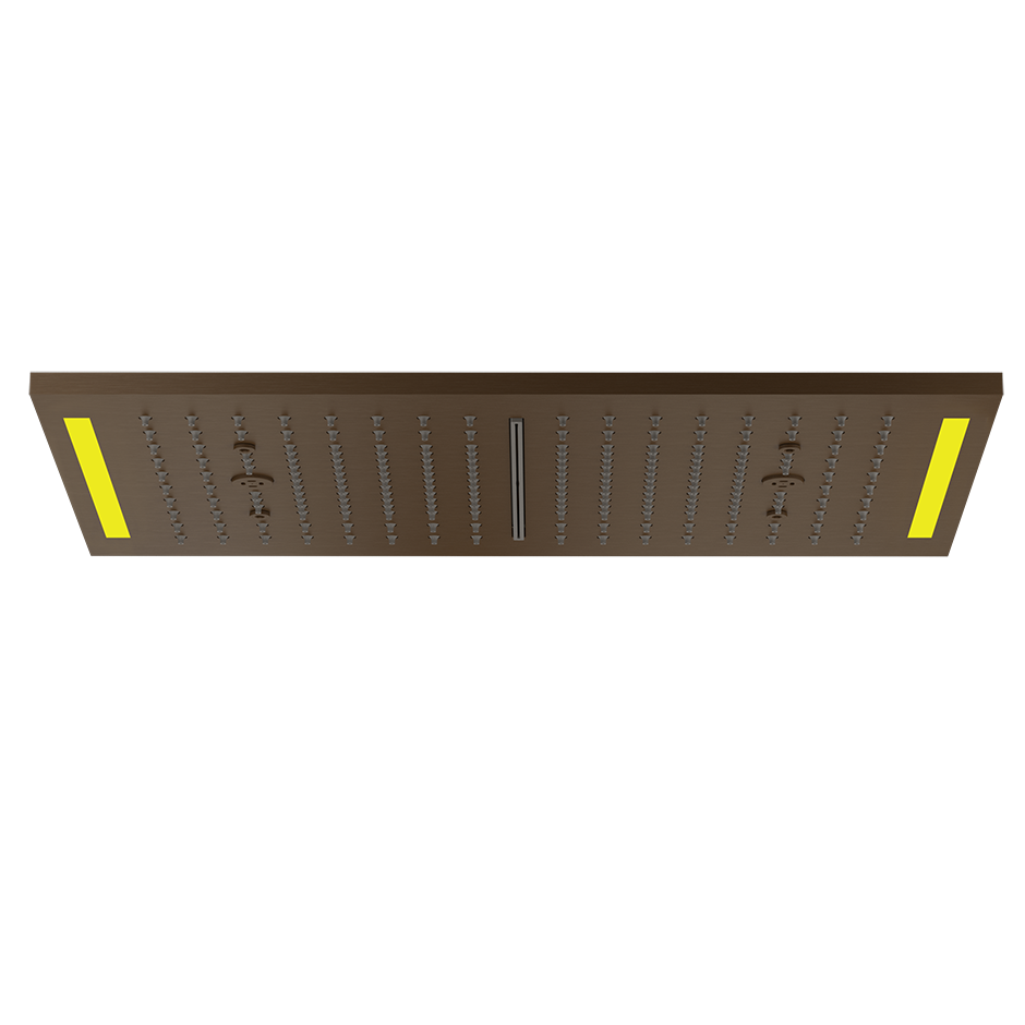 Colour Cover with Lighting System - 57882 Showers GESSI Dark Bronze