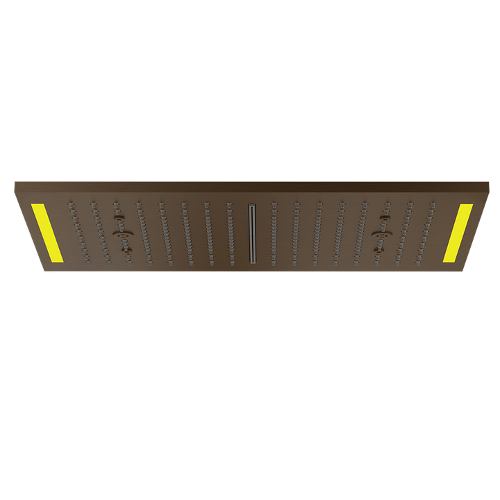 Colour Cover with Lighting System - 57882 Showers GESSI Dark Bronze