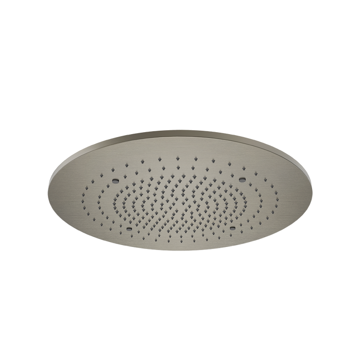 Trim for Ceiling Mount Shower System - 57973 Showers GESSI Steel Brushed