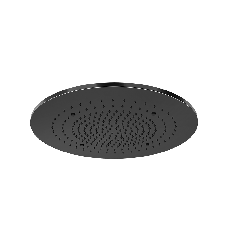 Trim for Ceiling Mount Shower System - 57973 Showers GESSI Black Metal PVD