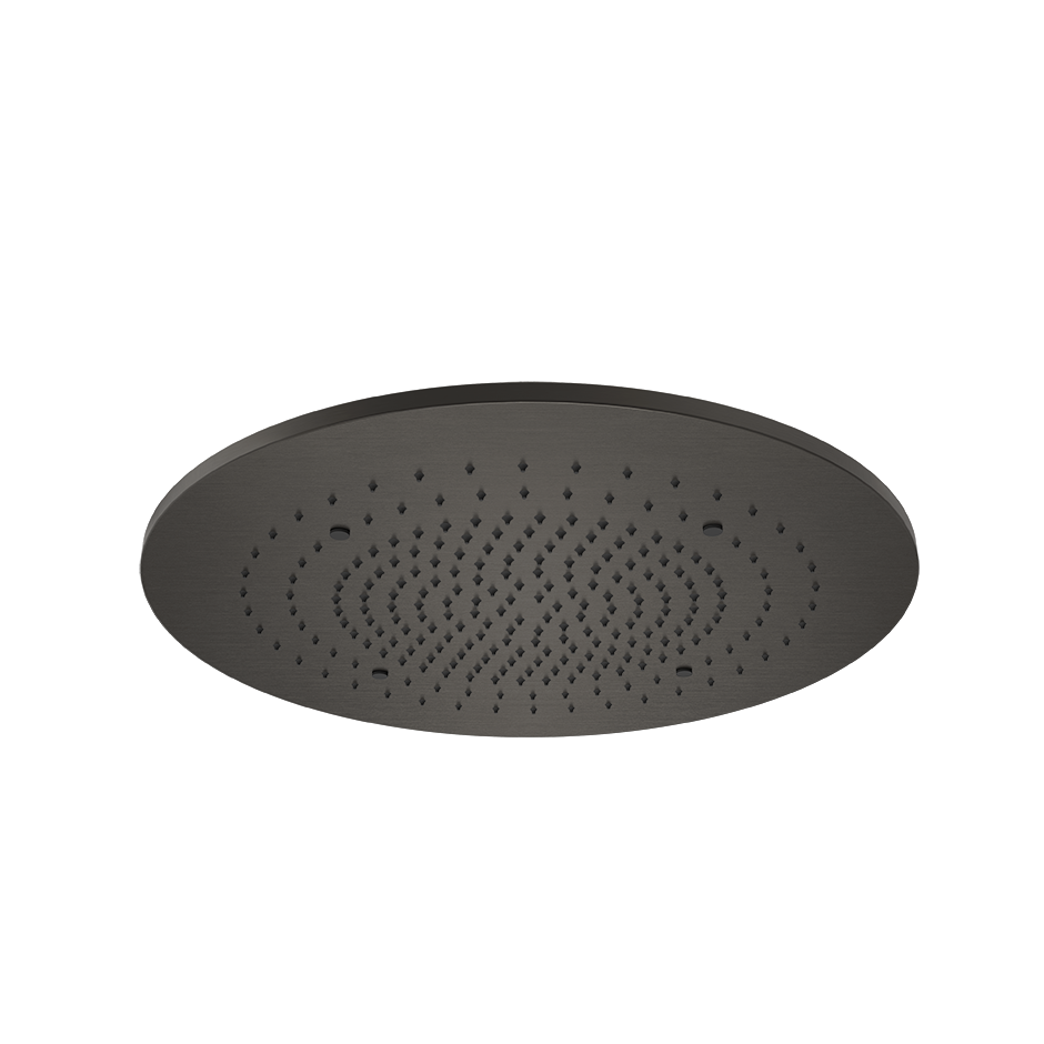 Trim for Ceiling Mount Shower System - 57973 Showers GESSI Black Metal Brushed PVD