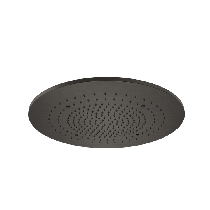 Trim for Ceiling Mount Shower System - 57973 Showers GESSI Black Metal Brushed PVD