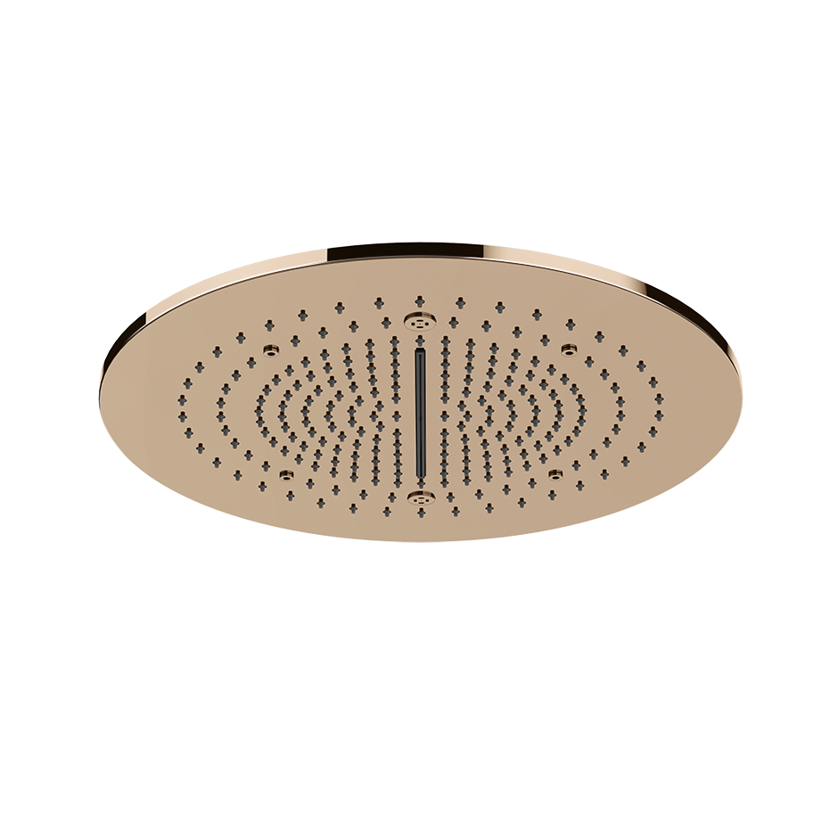 Trim for Ceiling Mount Shower System - 57975 Showers GESSI Copper PVD