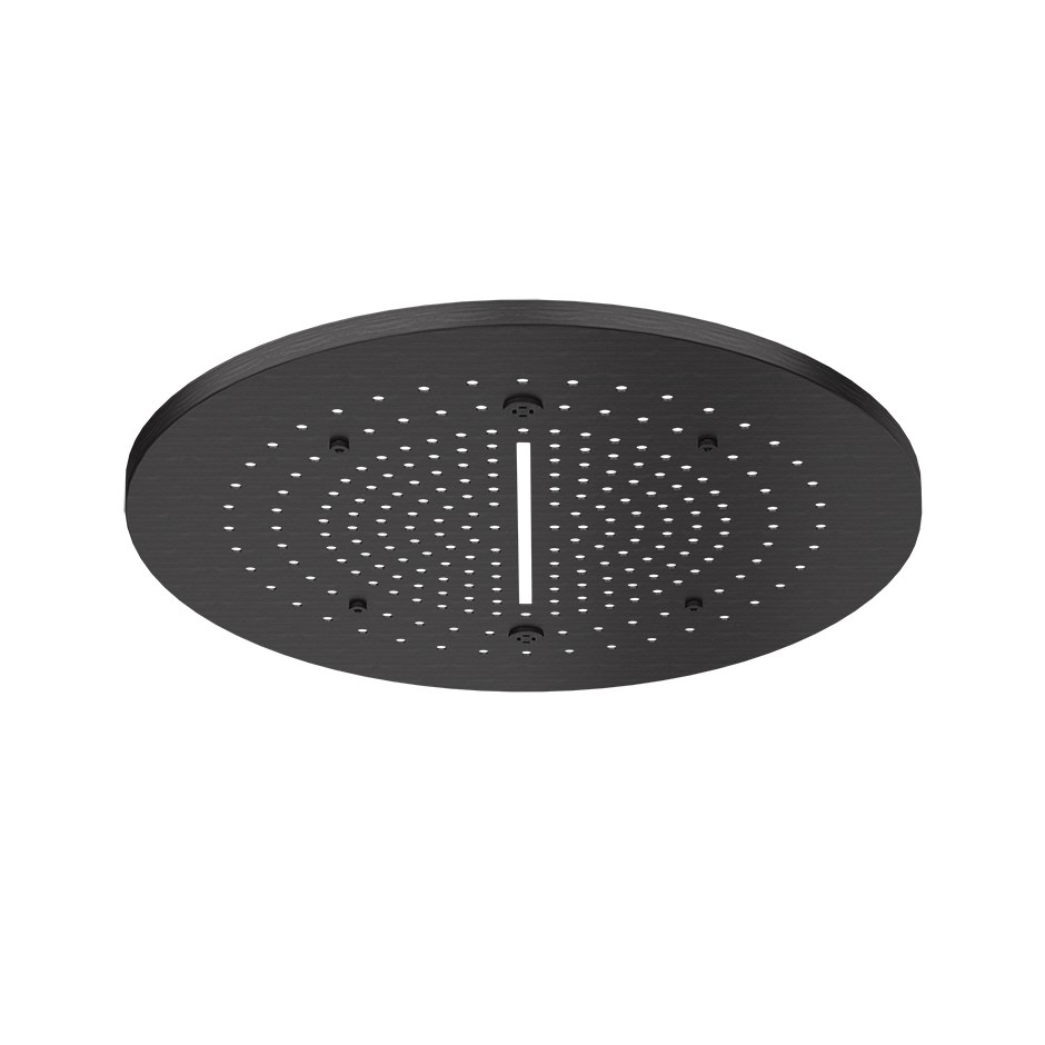 Trim for Ceiling Mount Shower System - 57975 Showers GESSI Aged Bronze