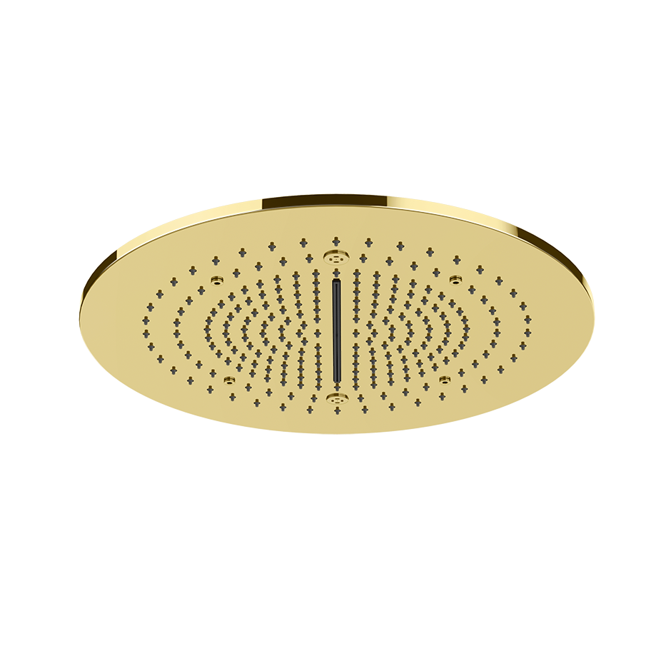 Trim for Ceiling Mount Shower System - 57975 Showers GESSI Gold PVD