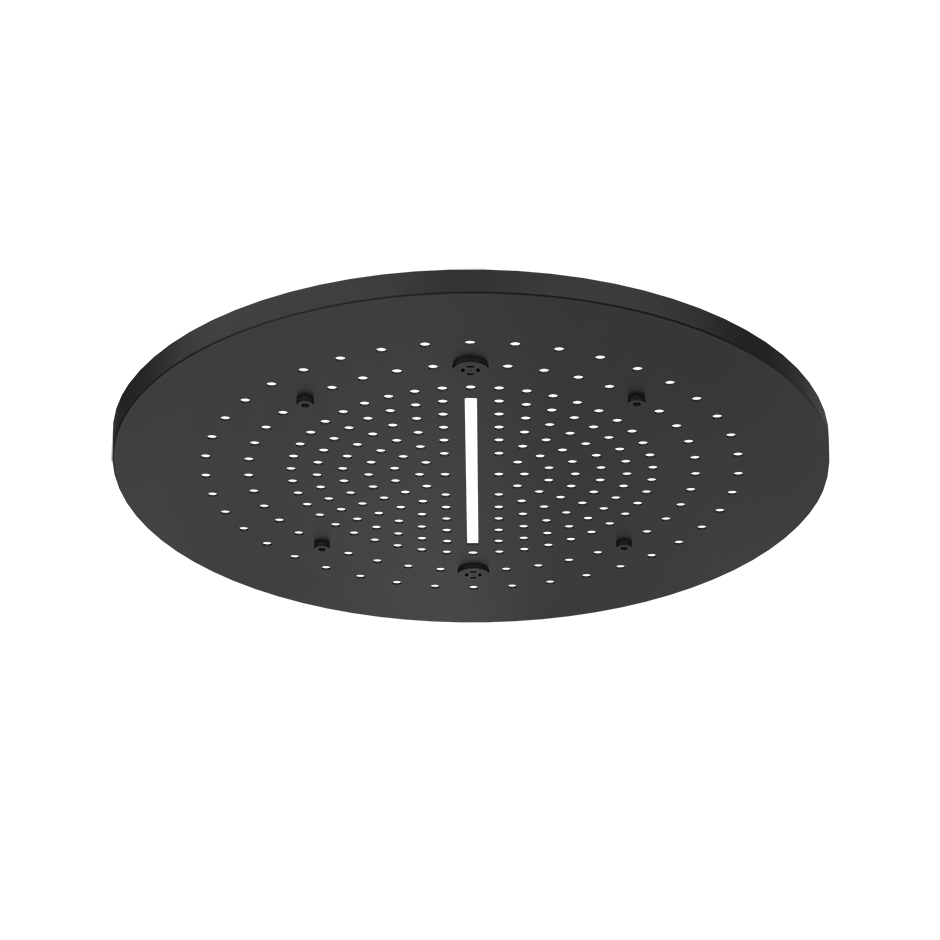 Trim for Ceiling Mount Shower System - 57975 Showers GESSI Matte Black