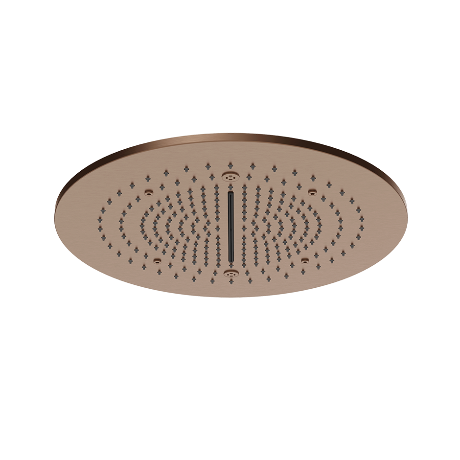 Trim for Ceiling Mount Shower System - 57975 Showers GESSI Copper Brushed PVD