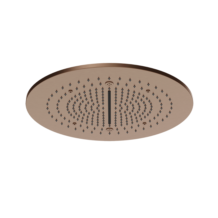 Trim for Ceiling Mount Shower System - 57975 Showers GESSI Copper Brushed PVD