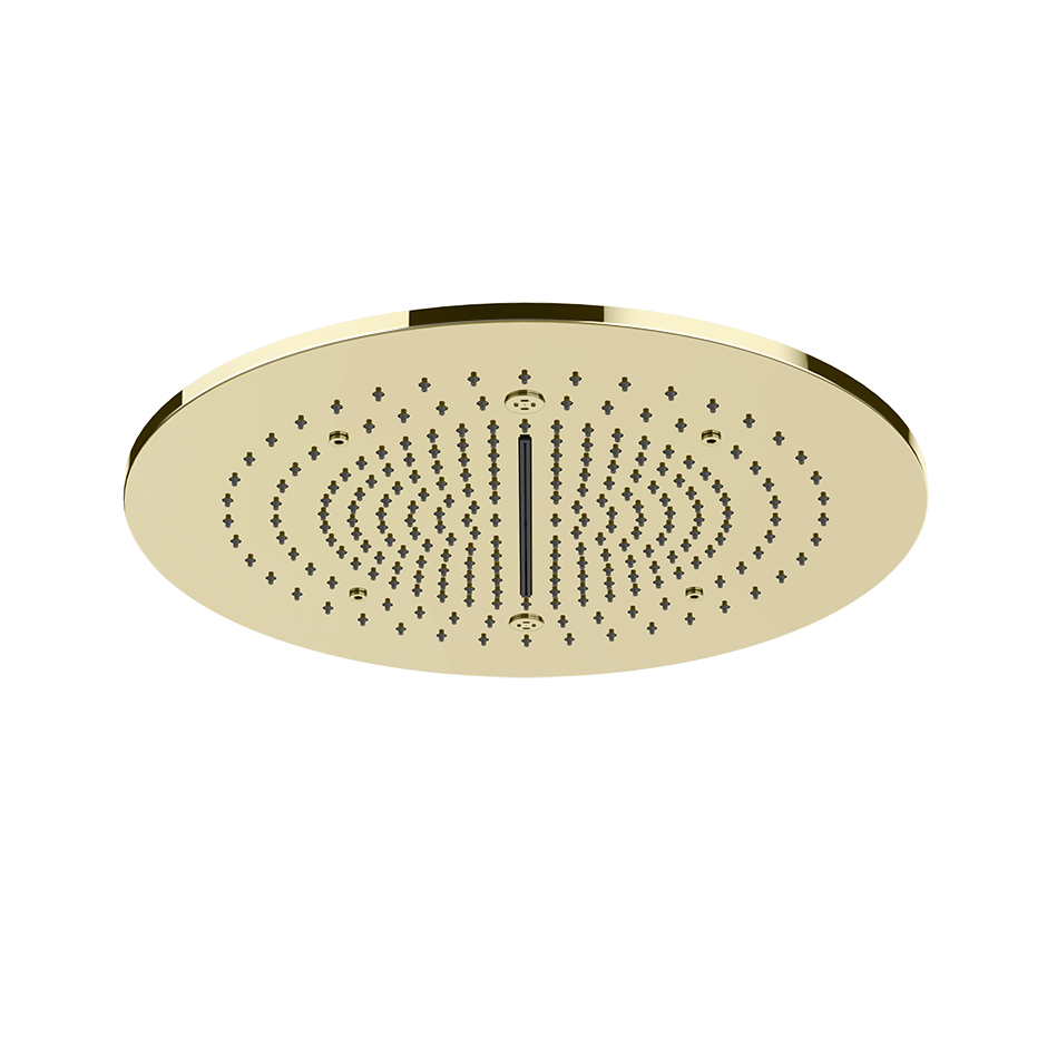 Trim for Ceiling Mount Shower System - 57975 Showers GESSI Brass PVD