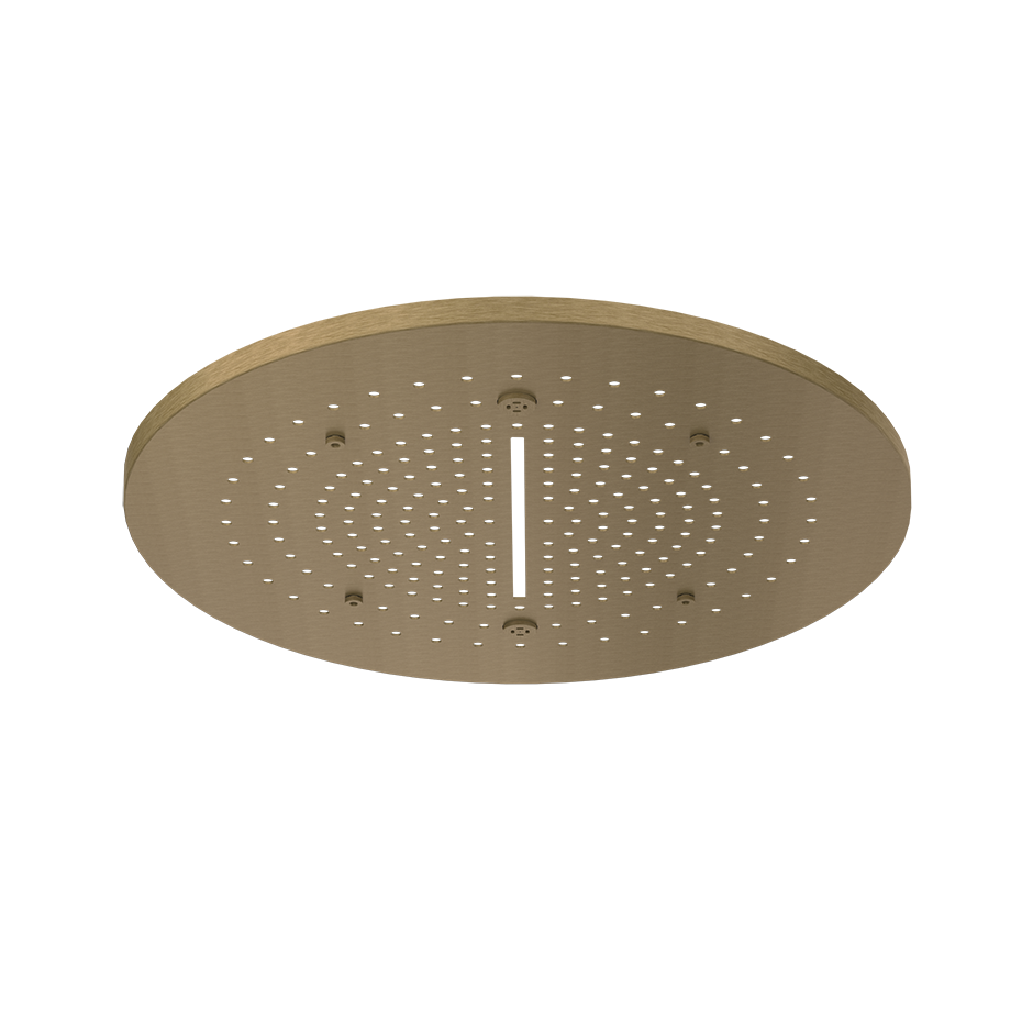 Trim for Ceiling Mount Shower System - 57975 Showers GESSI Antique Brass