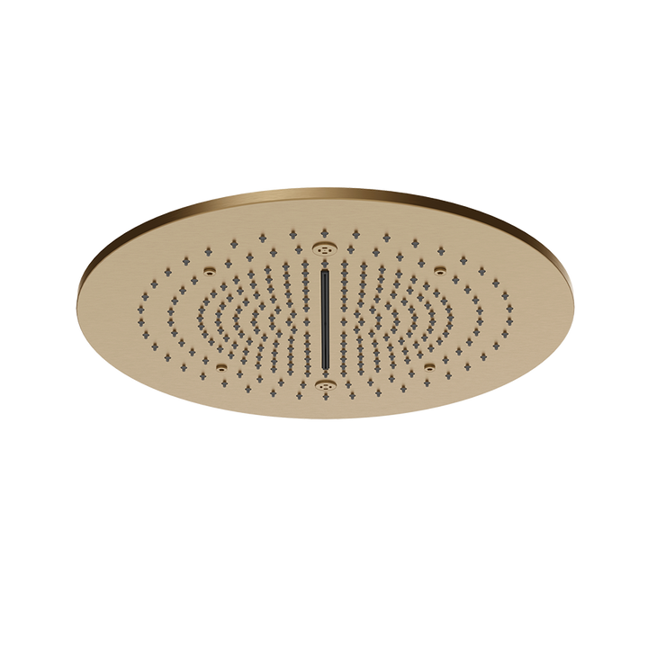 Trim for Ceiling Mount Shower System - 57975 Showers GESSI Warm Bronze Brushed PVD
