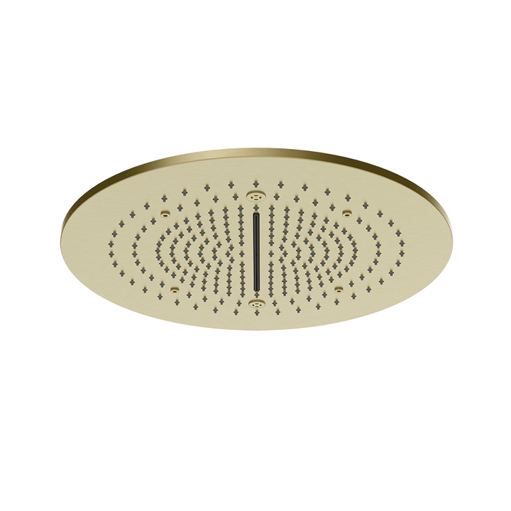 Trim for Ceiling Mount Shower System - 57975 Showers GESSI Brass Brushed PVD
