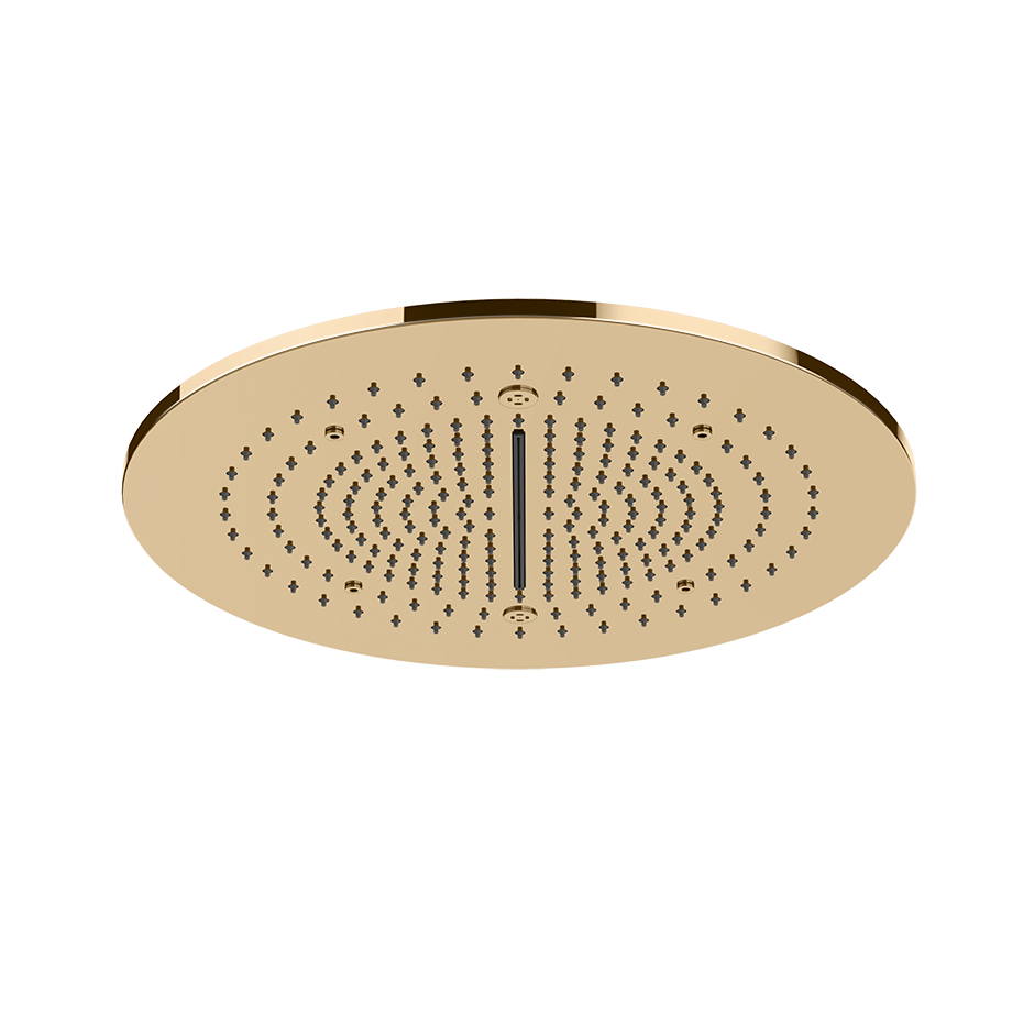 Trim for Ceiling Mount Shower System - 57975 Showers GESSI Warm Bronze PVD
