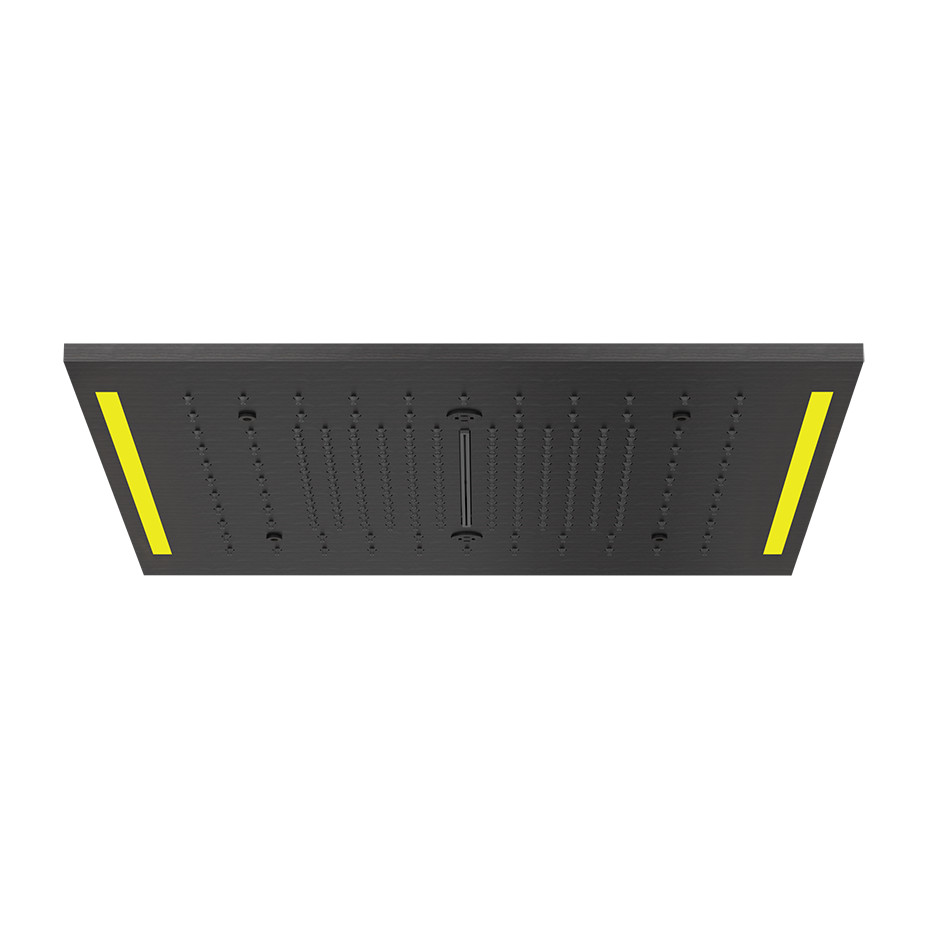 Colour Cover with Lighting System - 57977 Showers GESSI Aged Bronze