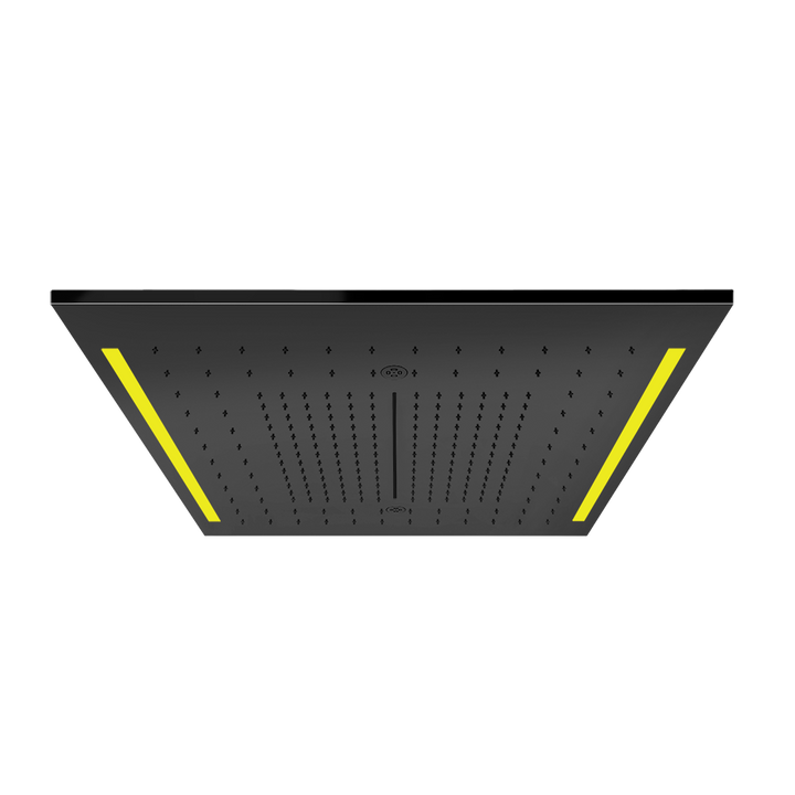 Colour Cover with Lighting System - 57977 Showers GESSI Black Metal PVD