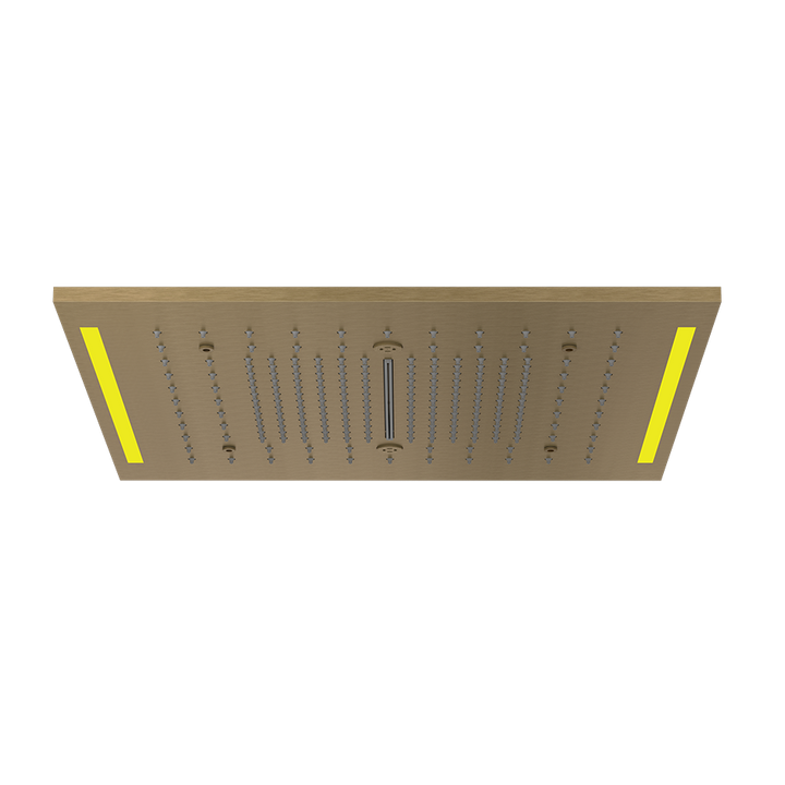 Colour Cover with Lighting System - 57977 Showers GESSI Antique Brass