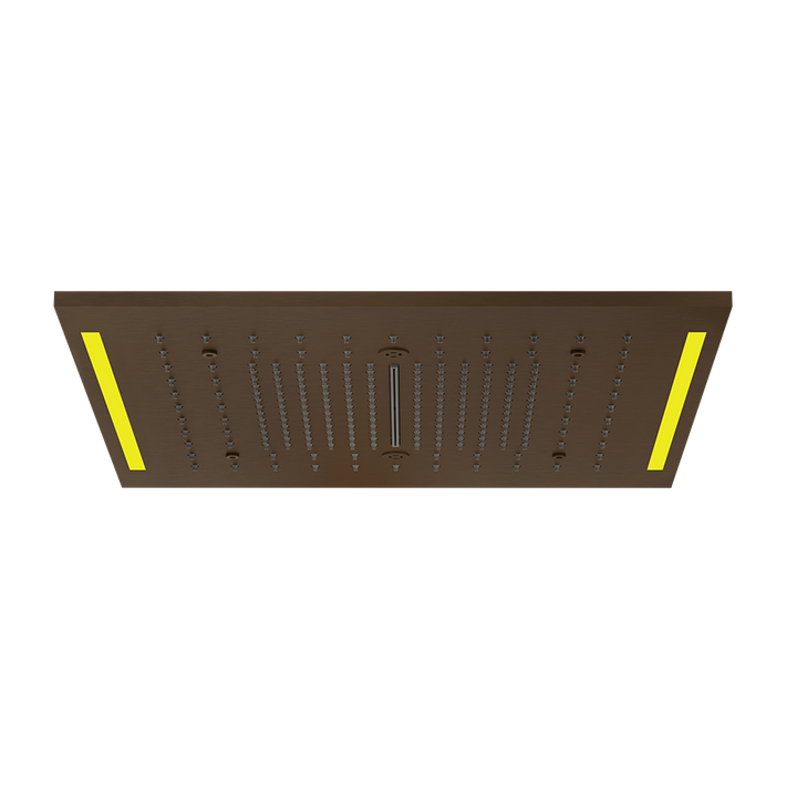Colour Cover with Lighting System - 57977 Showers GESSI Dark Bronze