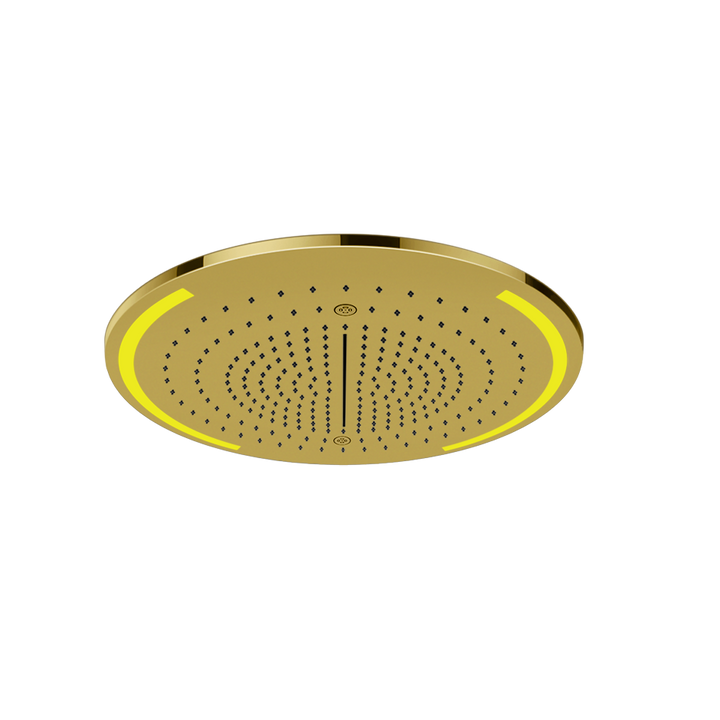 Colour Cover with Lighting System - 57980 Showers GESSI Gold PVD