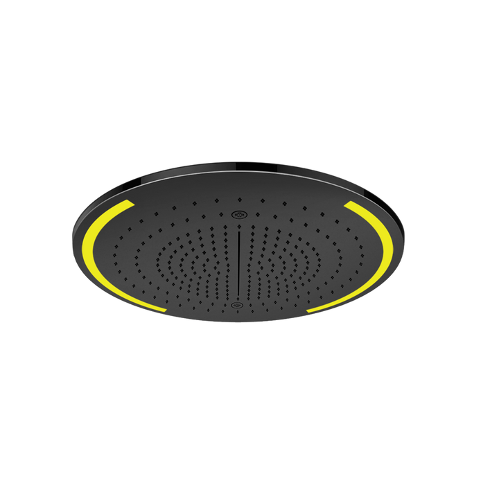 Colour Cover with Lighting System - 57980 Showers GESSI Black Metal PVD