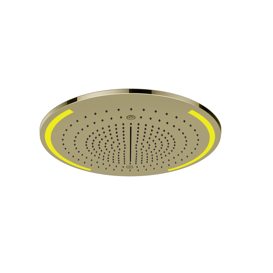 Colour Cover with Lighting System - 57980 Showers GESSI Brass PVD