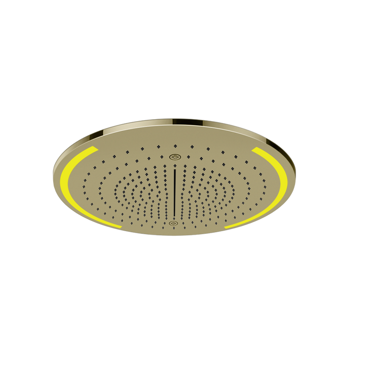 Colour Cover with Lighting System - 57980 Showers GESSI Brass PVD