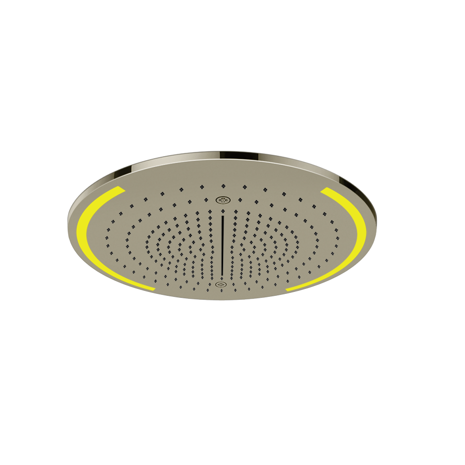Colour Cover with Lighting System - 57980 Showers GESSI Nickel PVD