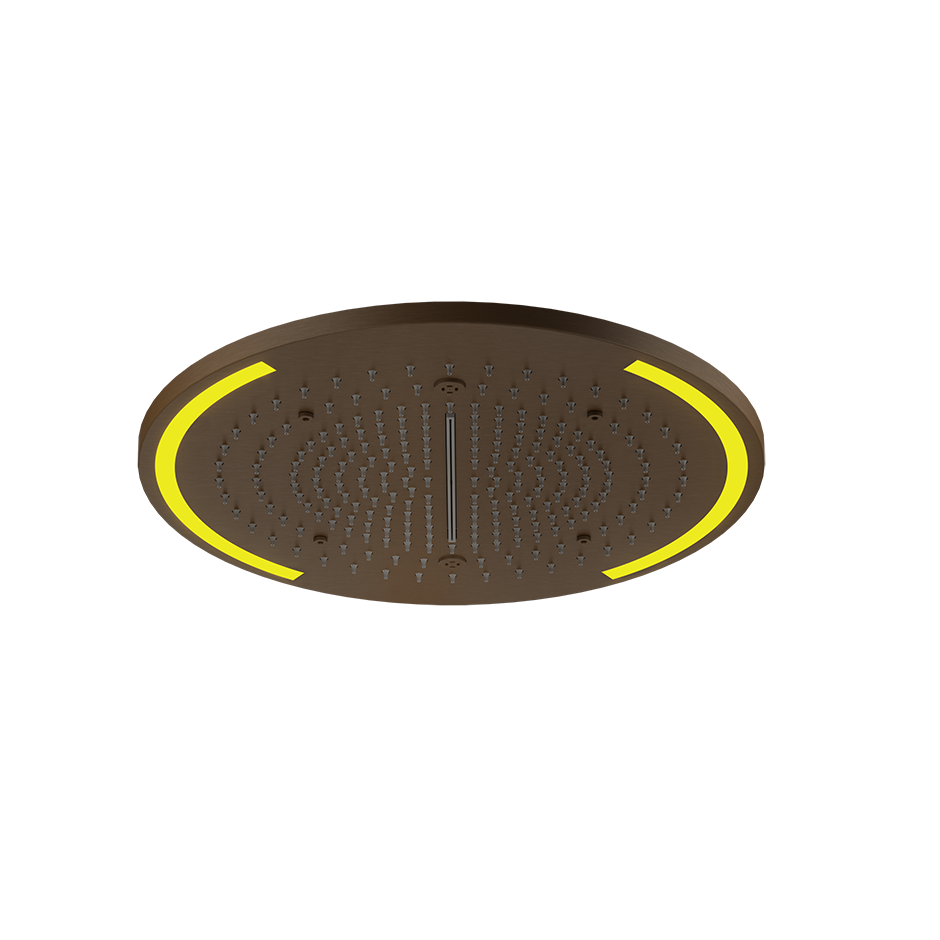 Colour Cover with Lighting System - 57980 Showers GESSI Dark Bronze