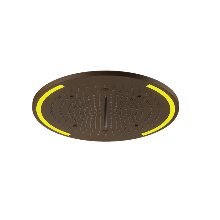 Colour Cover with Lighting System - 57980 Showers GESSI Dark Bronze