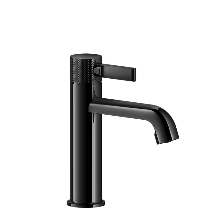 Inciso Bathroom Faucet With Pop-Up Waste - 58001 Bathroom Accessories GESSI Black Metal PVD