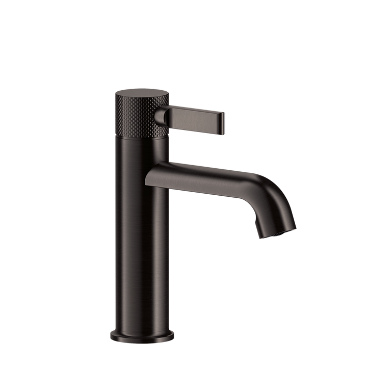 Inciso Bathroom Faucet With Pop-Up Waste - 58001 Bathroom Accessories GESSI Black Metal Brushed PVD