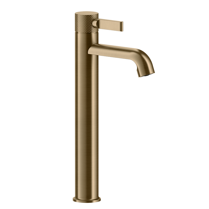 Inciso Bathroom Faucet With Pop-Up Waste - 58003 Bathroom Accessories GESSI Warm Bronze Brushed PVD