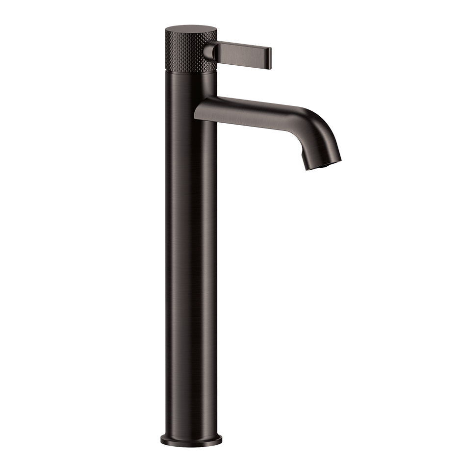 Inciso Bathroom Faucet Without Pop-Up Waste - 58004 Bathroom Accessories GESSI Black Metal Brushed PVD