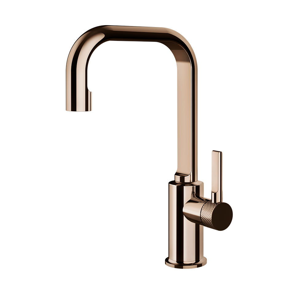 Inciso Basin Mixer - 58006 Bathroom Accessories GESSI Copper PVD