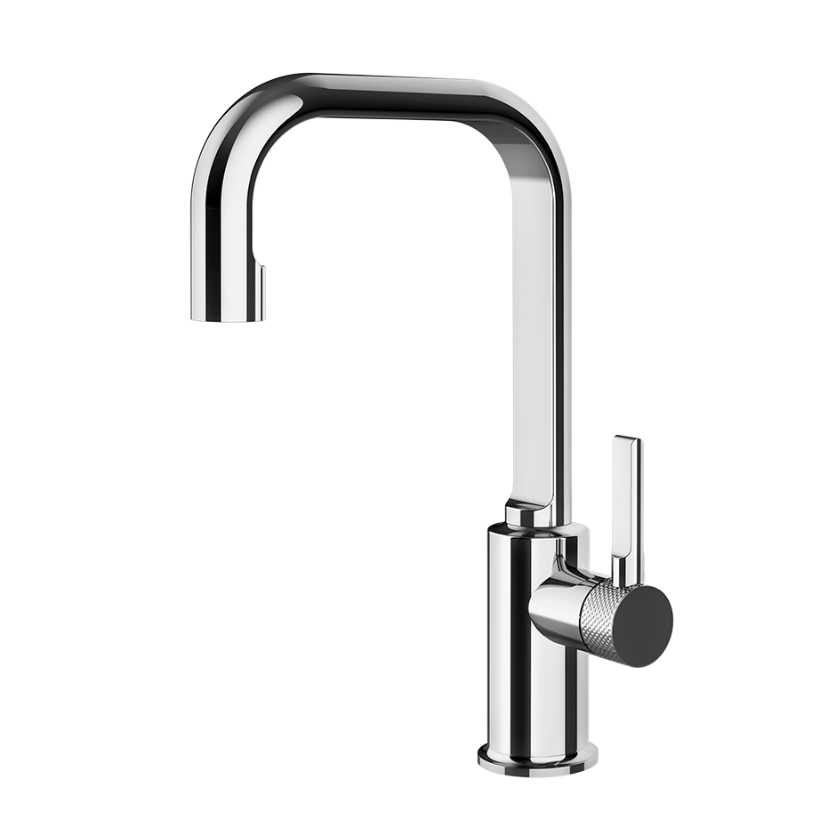 Inciso Basin Mixer - 58006 Bathroom Accessories GESSI Chrome